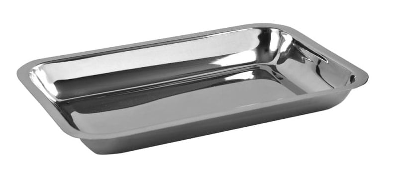 Tabuleiro em Inox - Marketplace Médis - Produtos de saúde e bem-estar