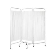 Biombo Triplo em Inox com Rodas