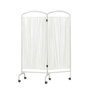 Biombo Duplo em Inox com Rodas