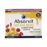 Absorvit Geleia Real + Ferro Amp Beb 20x10ml