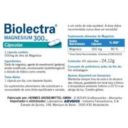 Biolectra Magnesium Promo Cáps 300mg 30 + Oferta Cáps 10
