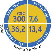 Frebini Energy Fibre Drink Sol Oral Chocolate 4x200ml