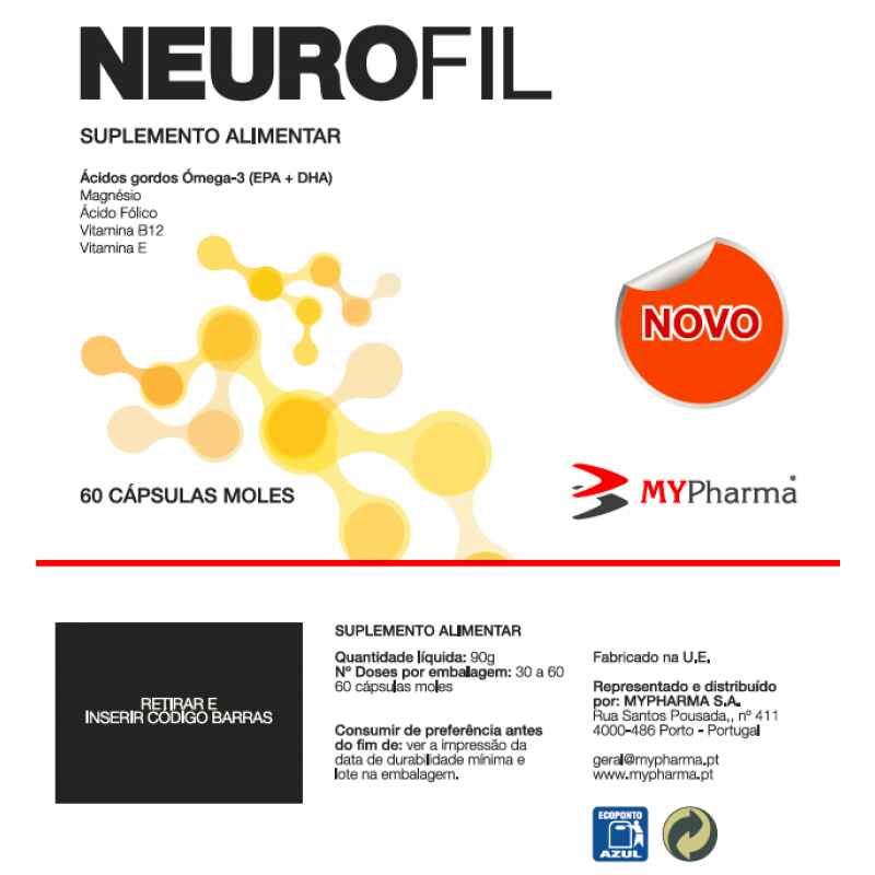 Neurofil Cáps 60 - Marketplace Médis - Produtos de saúde e bem-estar