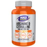 L-arginina + Citrulina Now Performance Desportiva