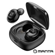 Auriculares tws Bluetooth 5.0 Preto MANTA