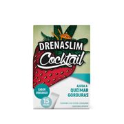 Cocktail Drenante Drenaslim Morango