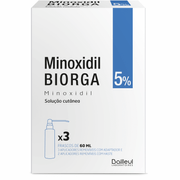 Minoxidil 5% Solução Cutânea 50 mg/ml