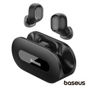 Auriculares Earbuds TWS Bluetooth 5.3 Bowie Preto BASEUS