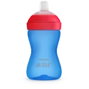 Philips AVENT - Copo de Aprendizagem - Bico Macio - 300 ml. - Azul/Vermelho