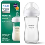 Philips AVENT - Biberão 240 ml. - Vidro - Natural Response