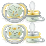 Philips AVENT - 2 Chupetas – 18M+ Ultra Air - NT