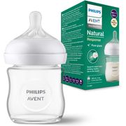 Philips AVENT - Biberão 120 ml. - Vidro - Natural Response