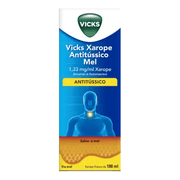 Vicks Xarope Antitussico Mel 1.33 mg/ml Xarope Frasco