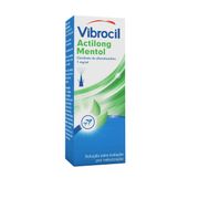 Vibrocil Actilong Mentol 1 mg/ml Solução para inalação por nebulização Frasco nebulizador
