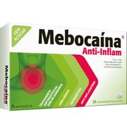 Mebocaína Anti-Inflam Dor e Inflamação da Garganta