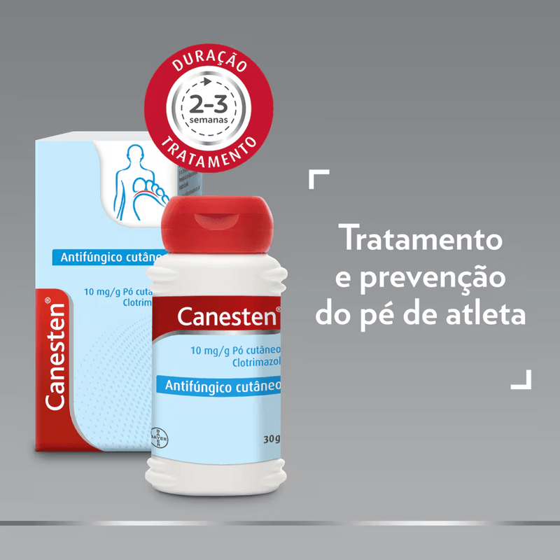 Canesten po tratamento e prevencao do pe de atleta