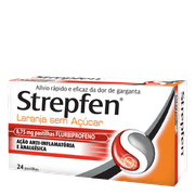 Strepfen Laranja sem açúcar 8.75 mg
