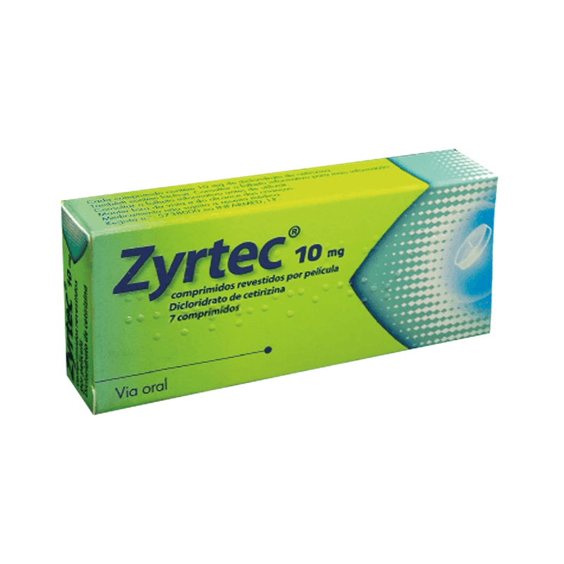 Zyrtec 10mg 7 comprimidos