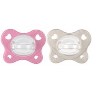 Chupeta Physio Dual Soft Rosa 16-36M - 2un.