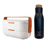 Conjunto Garrafa Térmica e Marmita 950ml