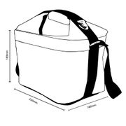 Set Lancheira Cubic Xadrez, individual e talheres