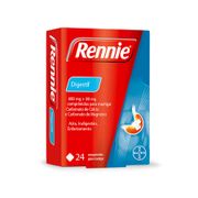 Rennie Digestif 680 mg + 80 mg Comprimido para mastigar Blister