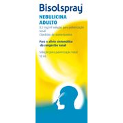 Bisolspray Nebulicina Adulto 0.5 mg/ml Solução para pulverização nasal Frasco nebulizador