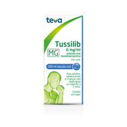 Tussilib 6 mg/ml Solução oral Frasco
