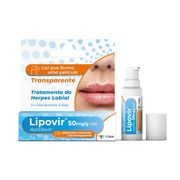 Lipovir 50 mg/g Gel Dispositivo doseador