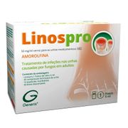 Amorolfina Linospro 50 mg/ml Verniz para as unhas medicamentoso Frasco