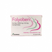 Folyoben 0.4 mg + 0.002 mg + 0.2 mg Comprimido Blister