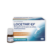 Locetar EF 50 mg/ml Verniz para as unhas medicamentoso Frasco