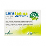 Loratadina Aurovitas 10 mg Comprimido Blister