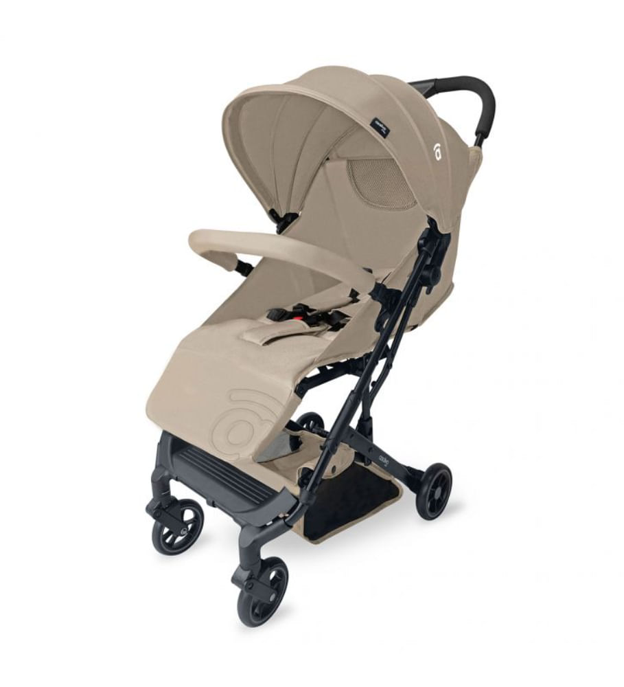 Asalvo Tumbuctú Silla de Paseo Ultraligera Bebé, Carrito de Passeio, Reclinável, SPF50+, Capota com Ventana, Desde Nascimento Até 23 kg, Bege