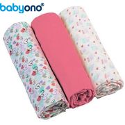 Baby Ono - Fraldas de musselina rosa