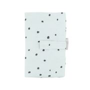 Porta-fraldas Bear with me Rosa - blanco Kikkaboo