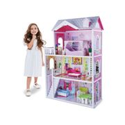 Casa de Bonecas MONI em Madeira 16 Peças Aria (Idade Mínima Recomendada: 36 meses)