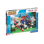 Puzzle Sonic The Hedgehog 104Pzs CLEMENTONI