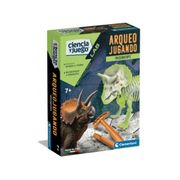 Livro Arqueojugando Triceratops Fluor Dinosaurios De Desconocido (espanhol)