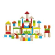 Blocos de madeira 8 peças Viga