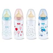 Nuk Biberão First Choice+ Bib Plást C/ Indicador Temperatura 300ml Tet Látex 6-18m