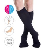 Meias de Descanso Samson JOELHO 140 DEN (PÉ FECHADO)